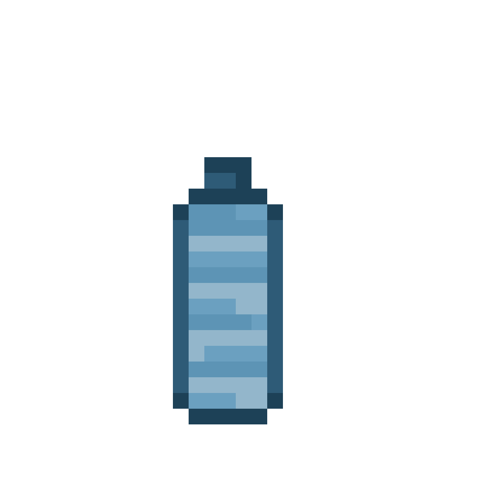 Pixel art garrafa de plástico
