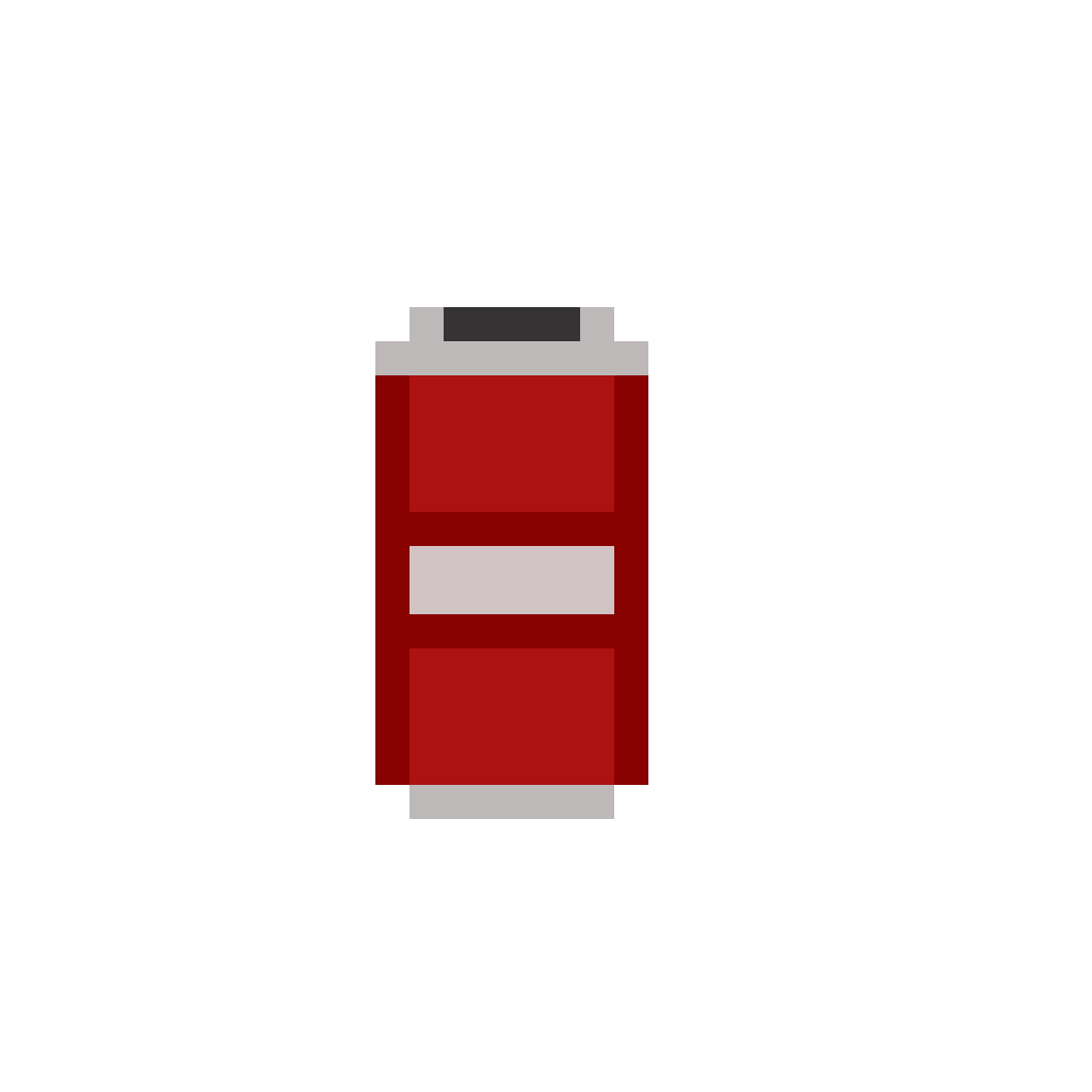 Pixel art de lata