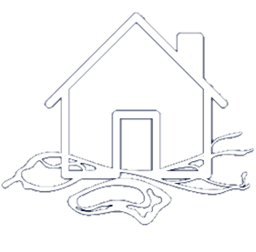 Logo FLOOD-uma casa com água